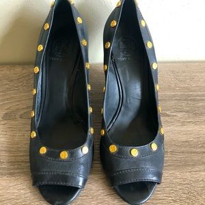 Tory Burch studded wedges 10